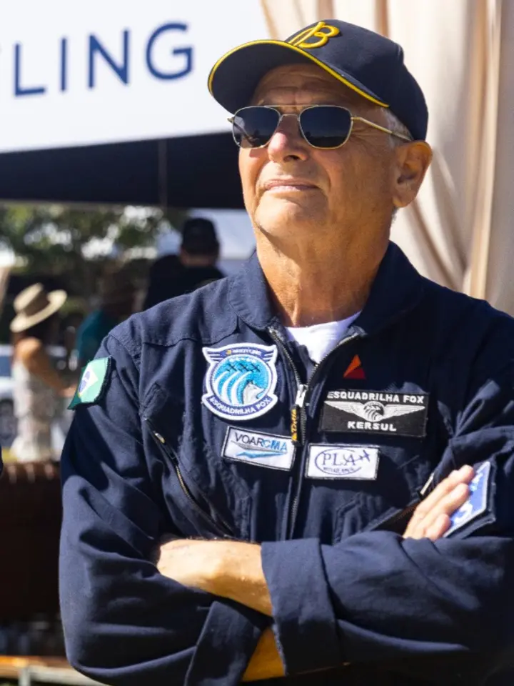 Piloto Jorge Kersul Filho, da Esquadrilha Fox